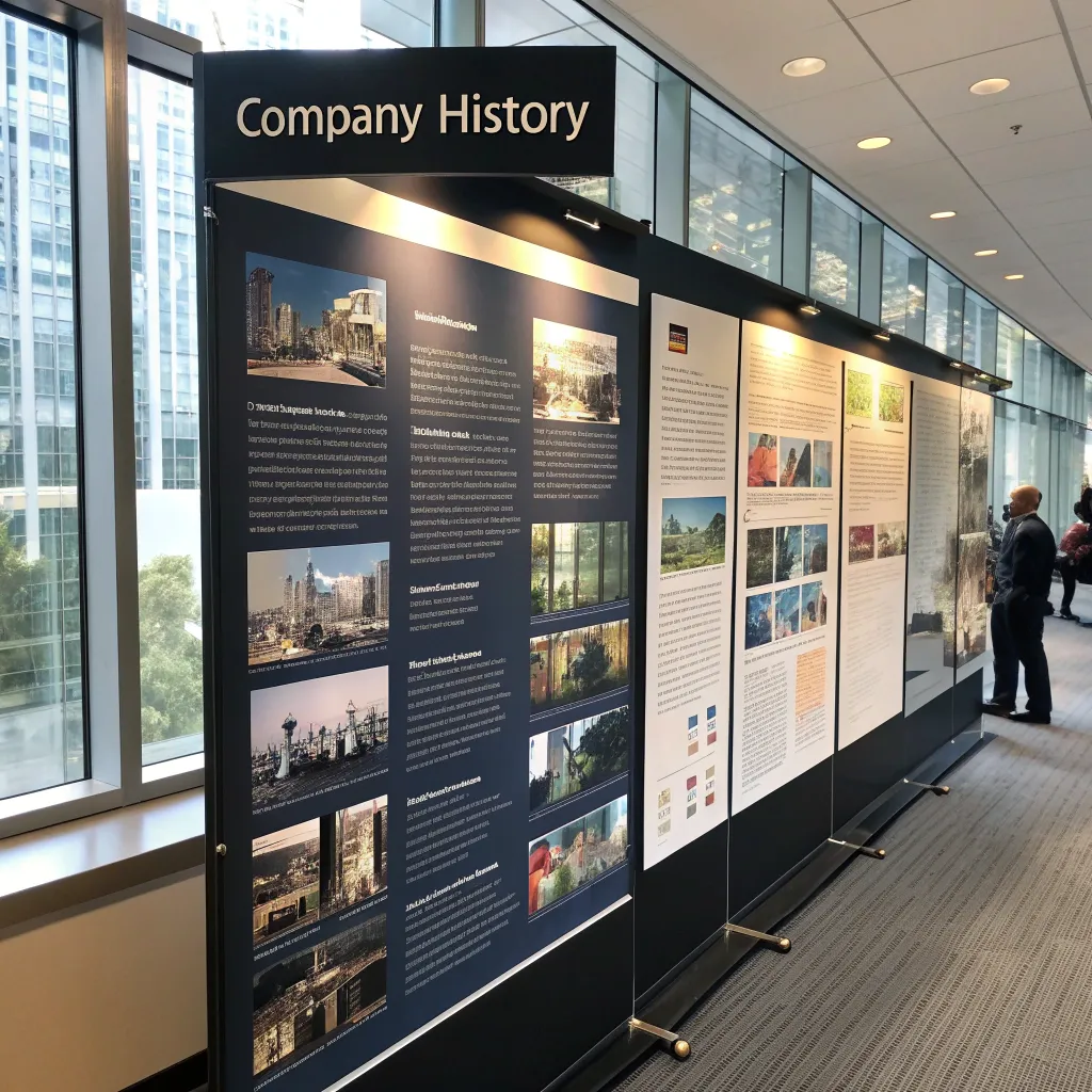 Timeline of company history
